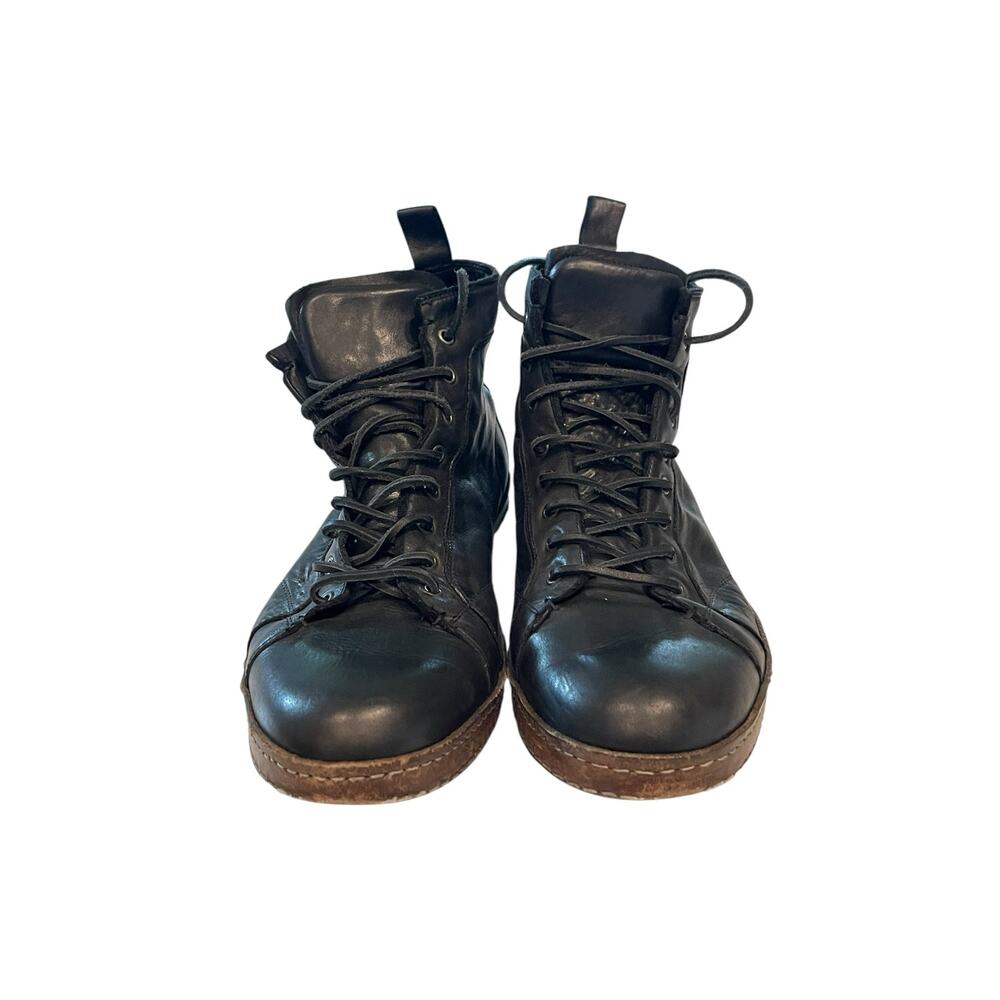 John Varvatos Leather Boots Mens US 12